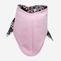 Halstuch Super Dog rosa - Für den besten Hund, den...