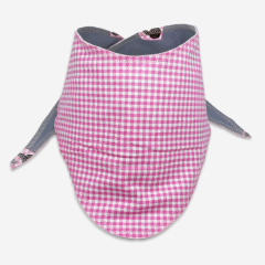 Halstuch Herzerl Rosa - Rustikal verspielter Landhaus-Chic