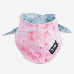 Halstuch Batik - Ewiger Sommer für Hippie-Welpen und...